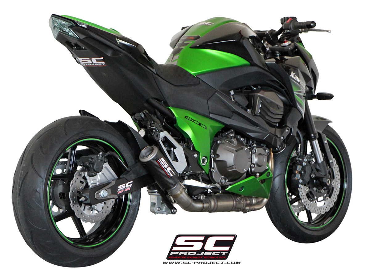 SC Project CR T Slip On Kawasaki Z800 2013 2016 K15 T38C